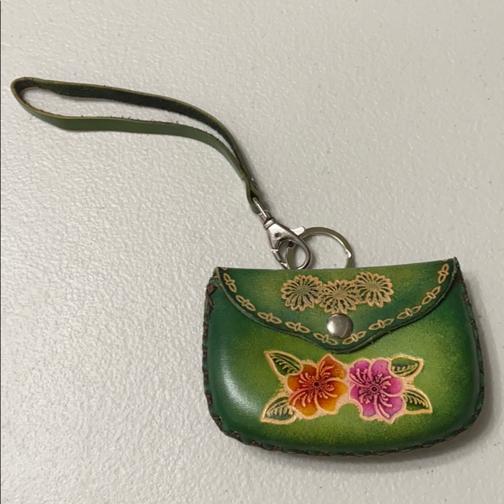 Like new leather coin pouch